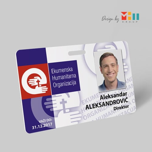Dizajn plasticnih ID kartica EHO