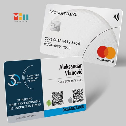 Dizajn plasticnih ID kartica SES ID kartica za kontrolu pristupa akreditacija