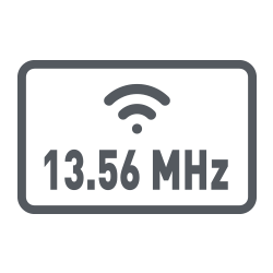 Ikona za visokofrekventne RFID kartice koje rade na 13.56 MHz