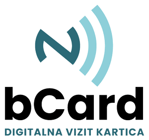 logo bCard platforma za digitalne vizit kartice i NFC karta