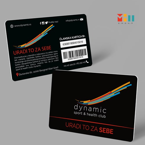 Clanska Kartica Dynamic Sport & Health Club