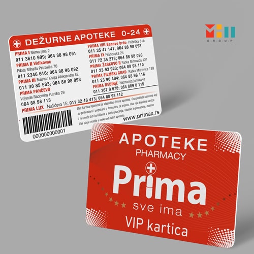 VIP Kartica Apoteka Prima