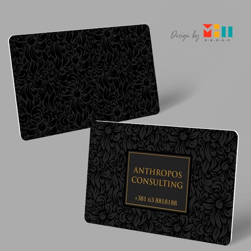 Dizajn plasticne vizit karte Anthropos Consulting min